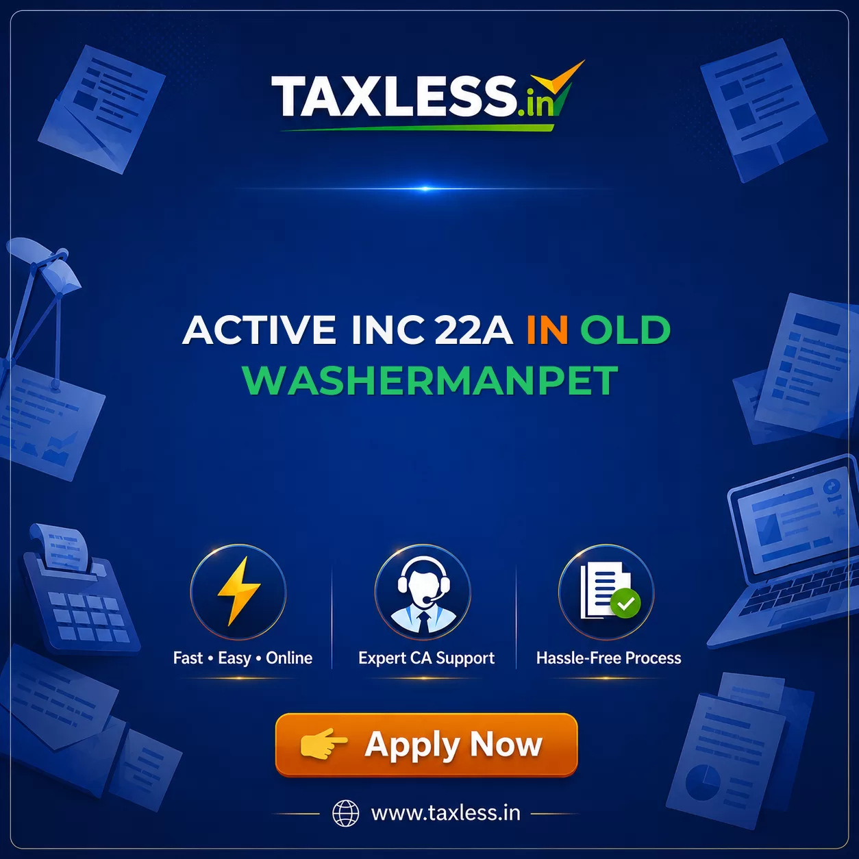 Active INC 22A in Old Washermanpet