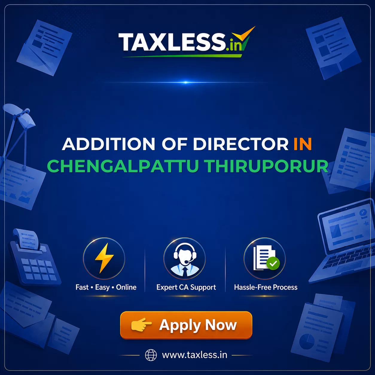 Addition Of Director in Chengalpattu Thiruporur