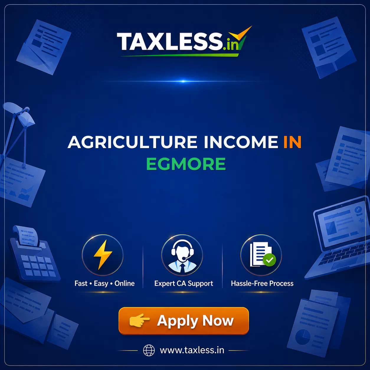 Agriculture Income in Egmore