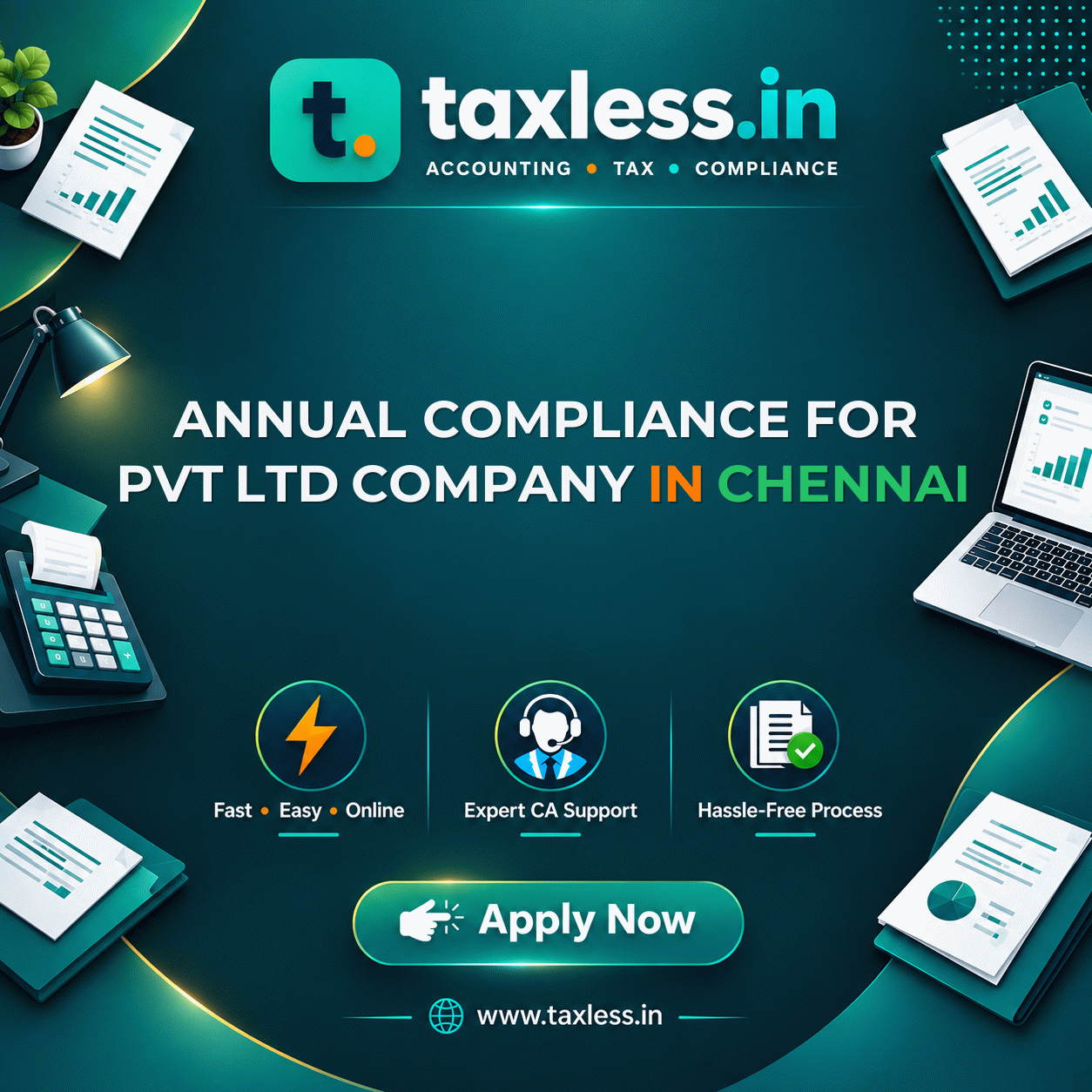 Annual Compliance for Pvt Ltd Company in Chennai