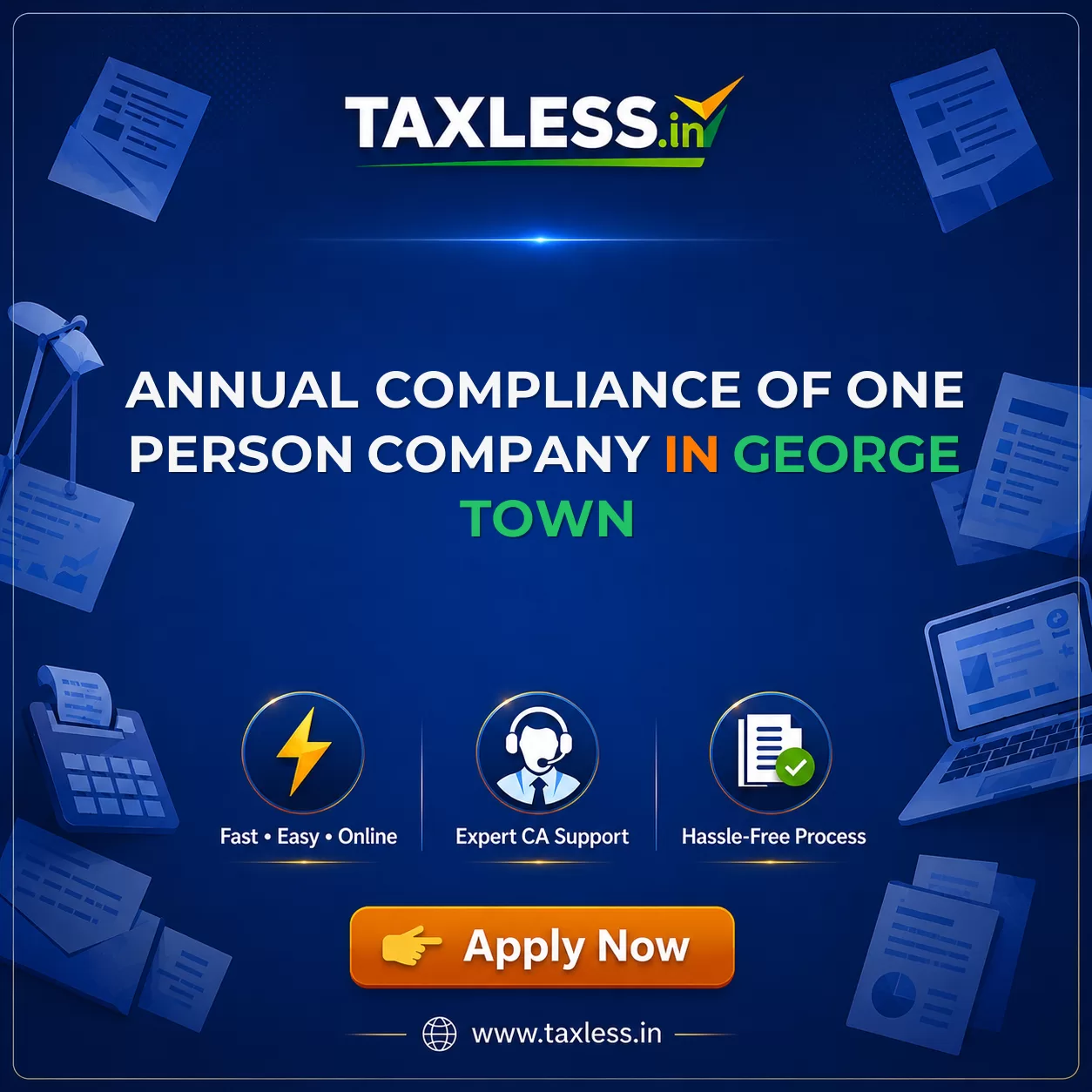 Annual Compliance Of One Person Company in George Town