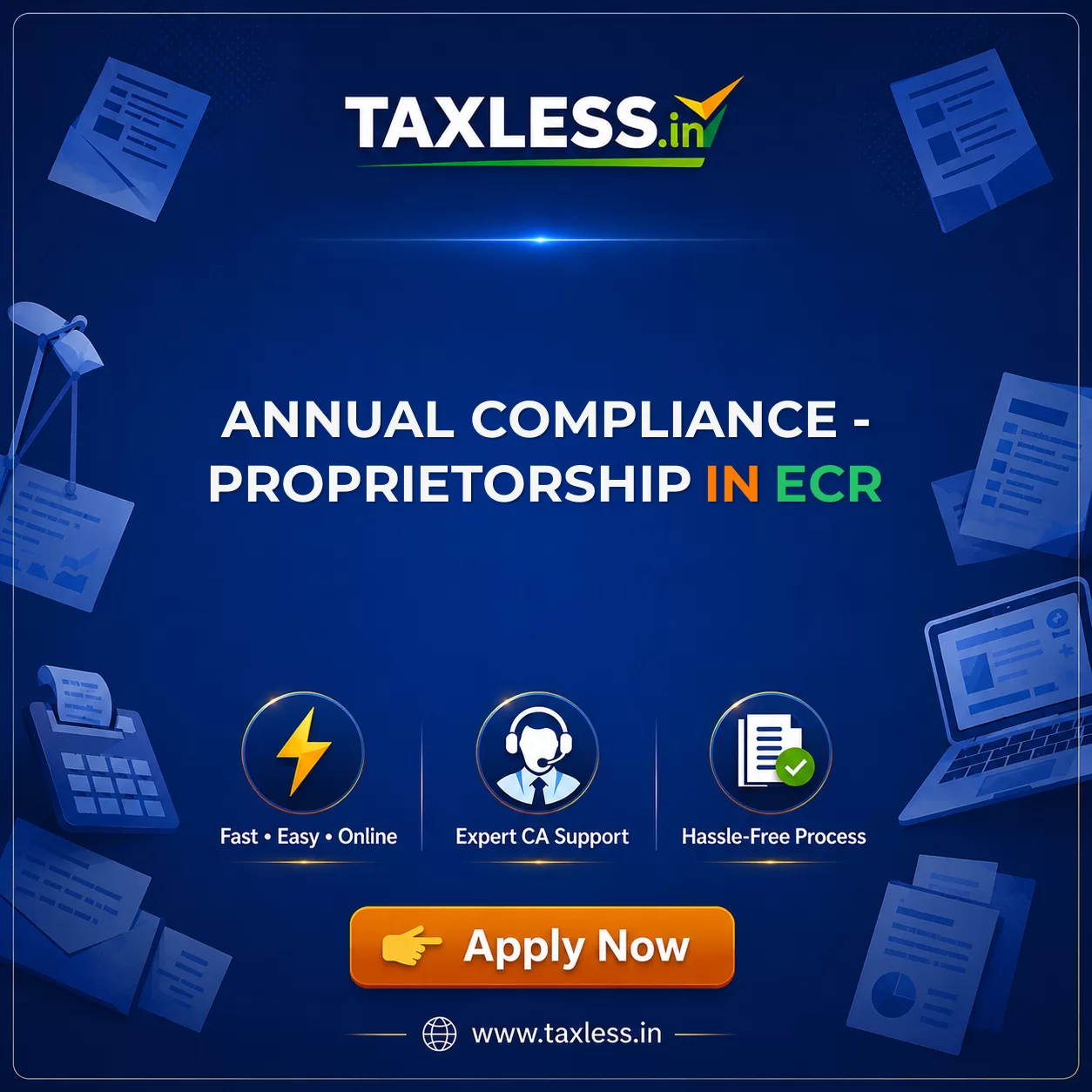 Annual Compliance - Proprietorship in Ecr
