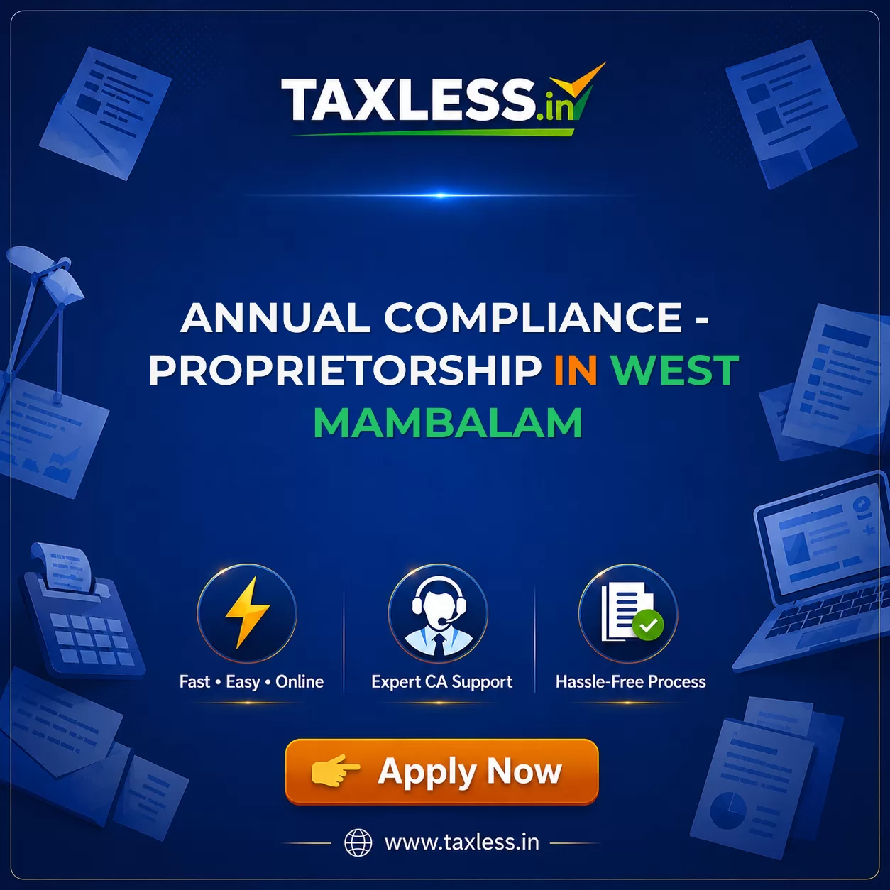 Annual Compliance - Proprietorship in West Mambalam