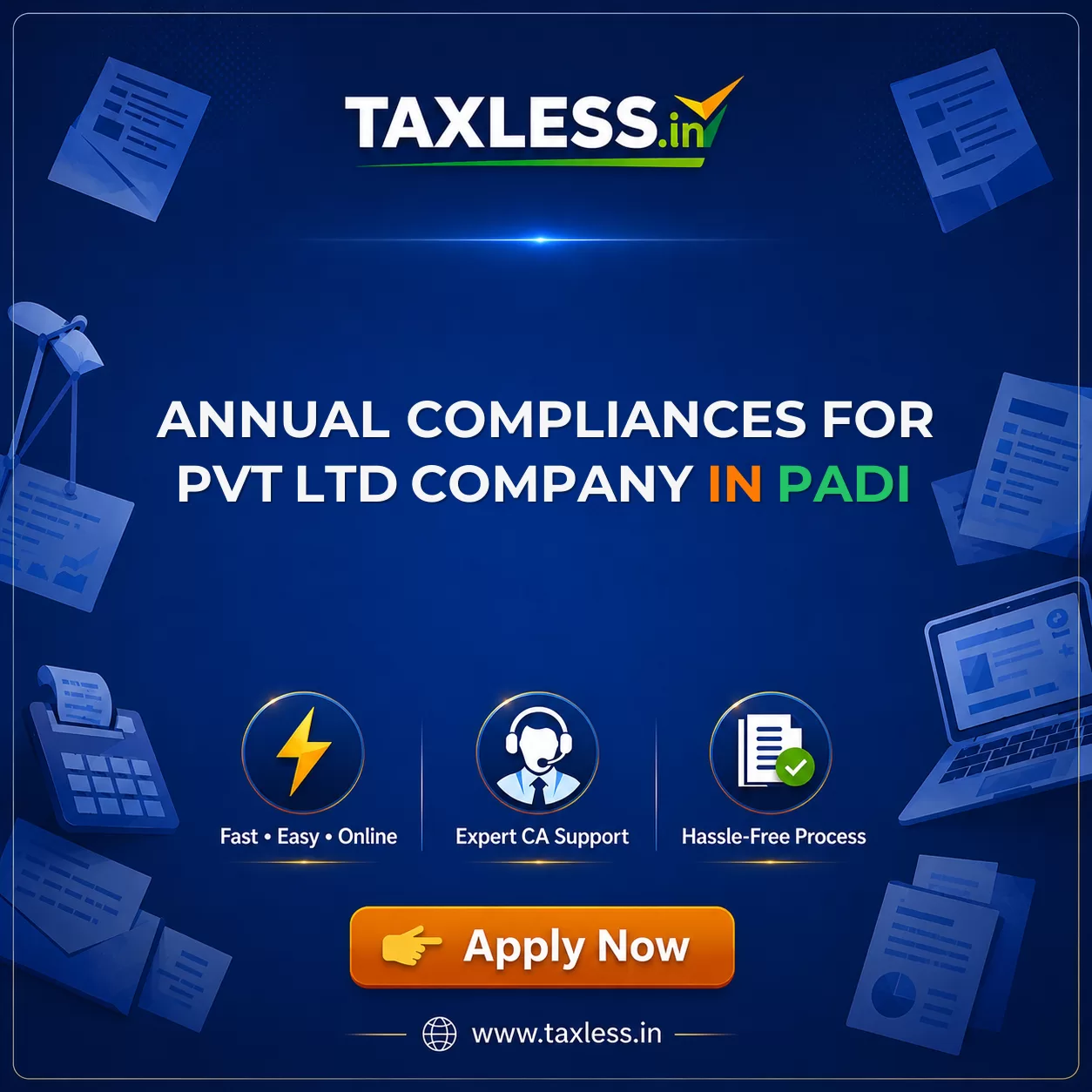 Annual Compliances For Pvt Ltd Company in Padi