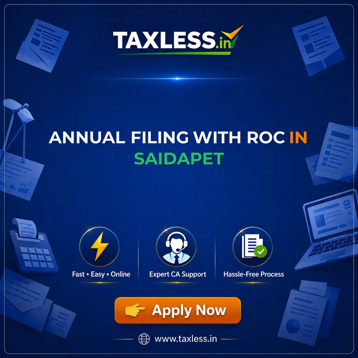 Annual Filing With ROC in Saidapet
