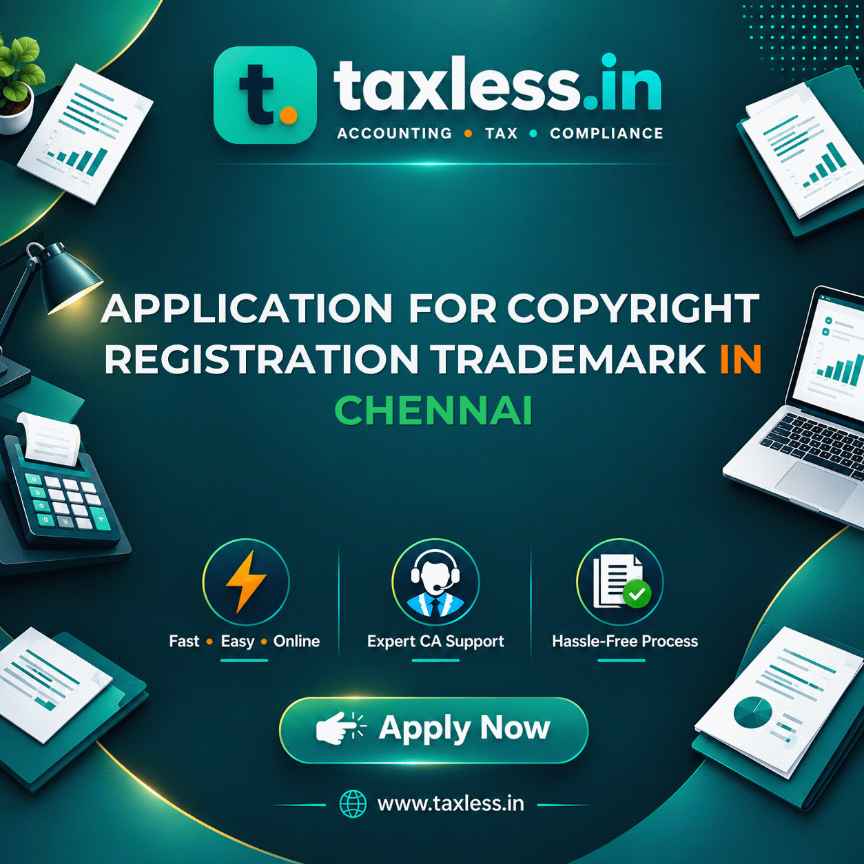 Application for Copyright Registration Trademark in Chennai