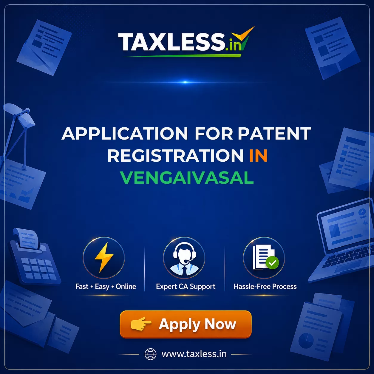 Application For Patent Registration in Vengaivasal