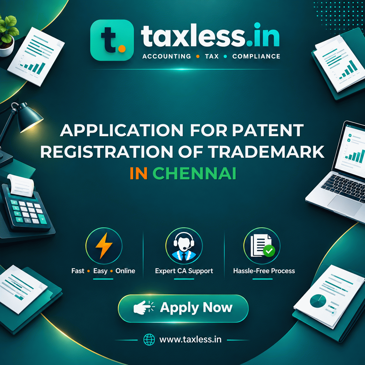 Application for Patent Registration of Trademark in Chennai
