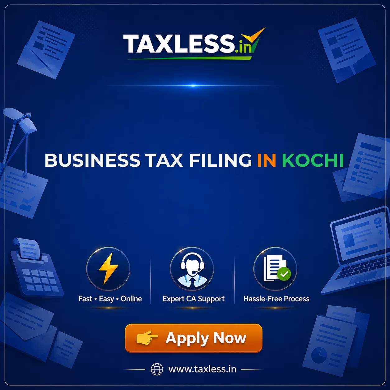 Business Tax Filing in Kochi