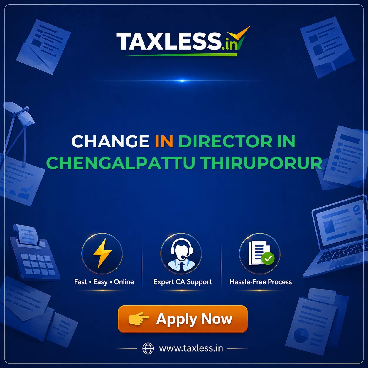 Change In Director in Chengalpattu Thiruporur