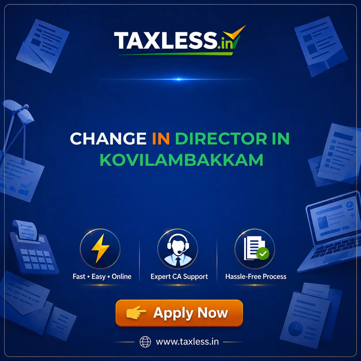 Change In Director in Kovilambakkam