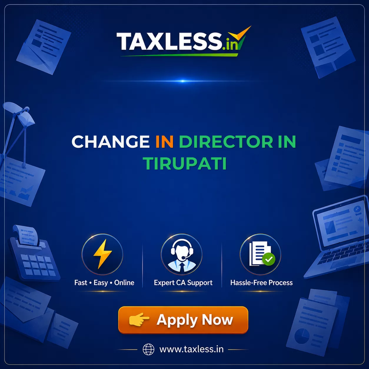 Change In Director in Tirupati