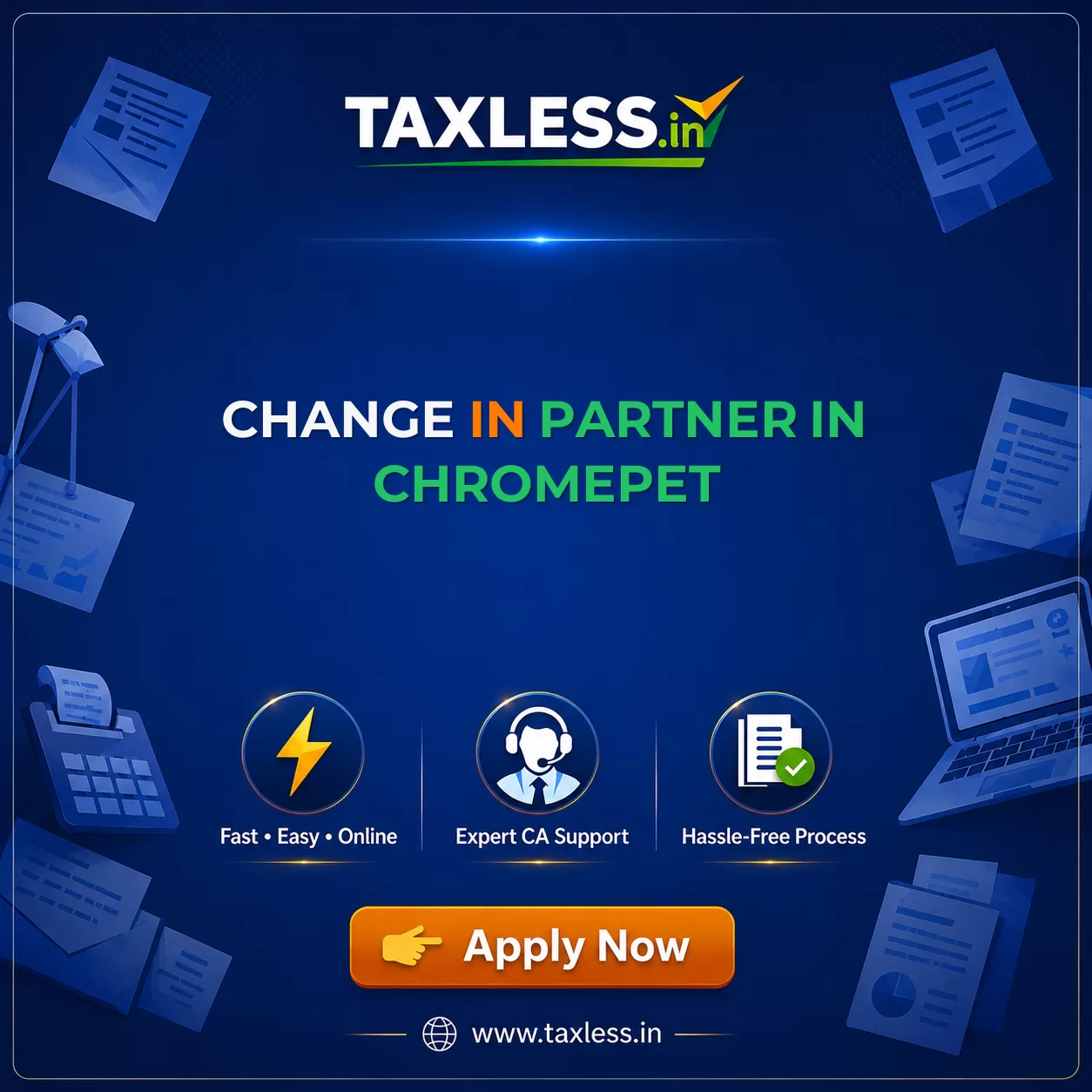 Change In Partner in Chromepet