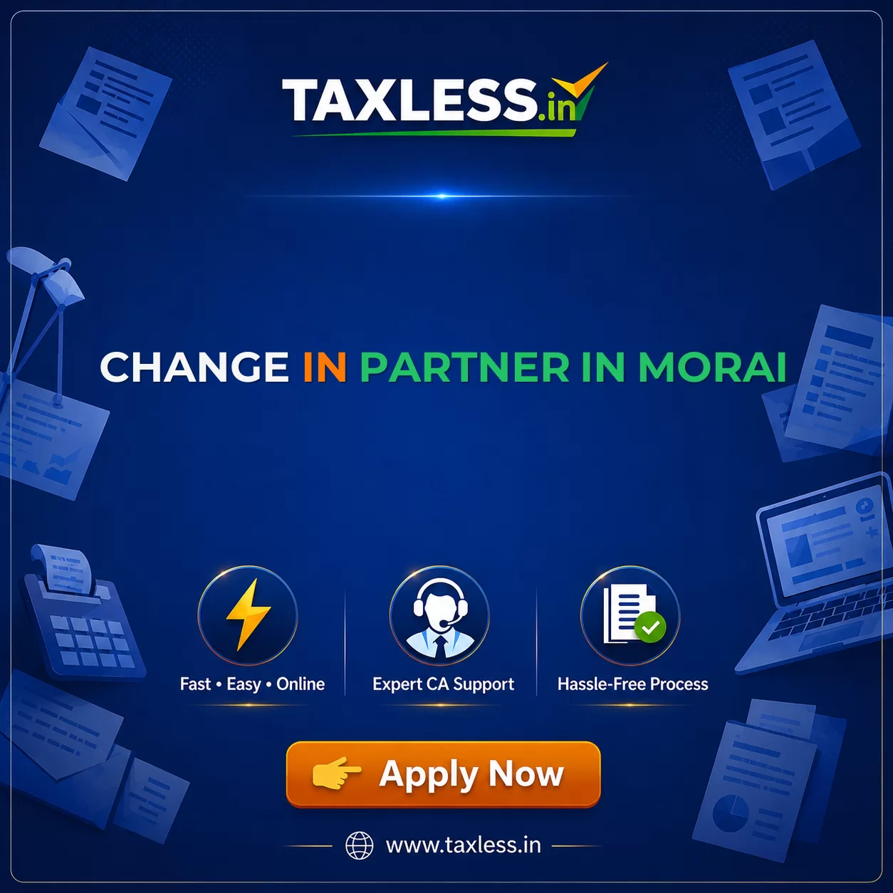 Change In Partner in Morai