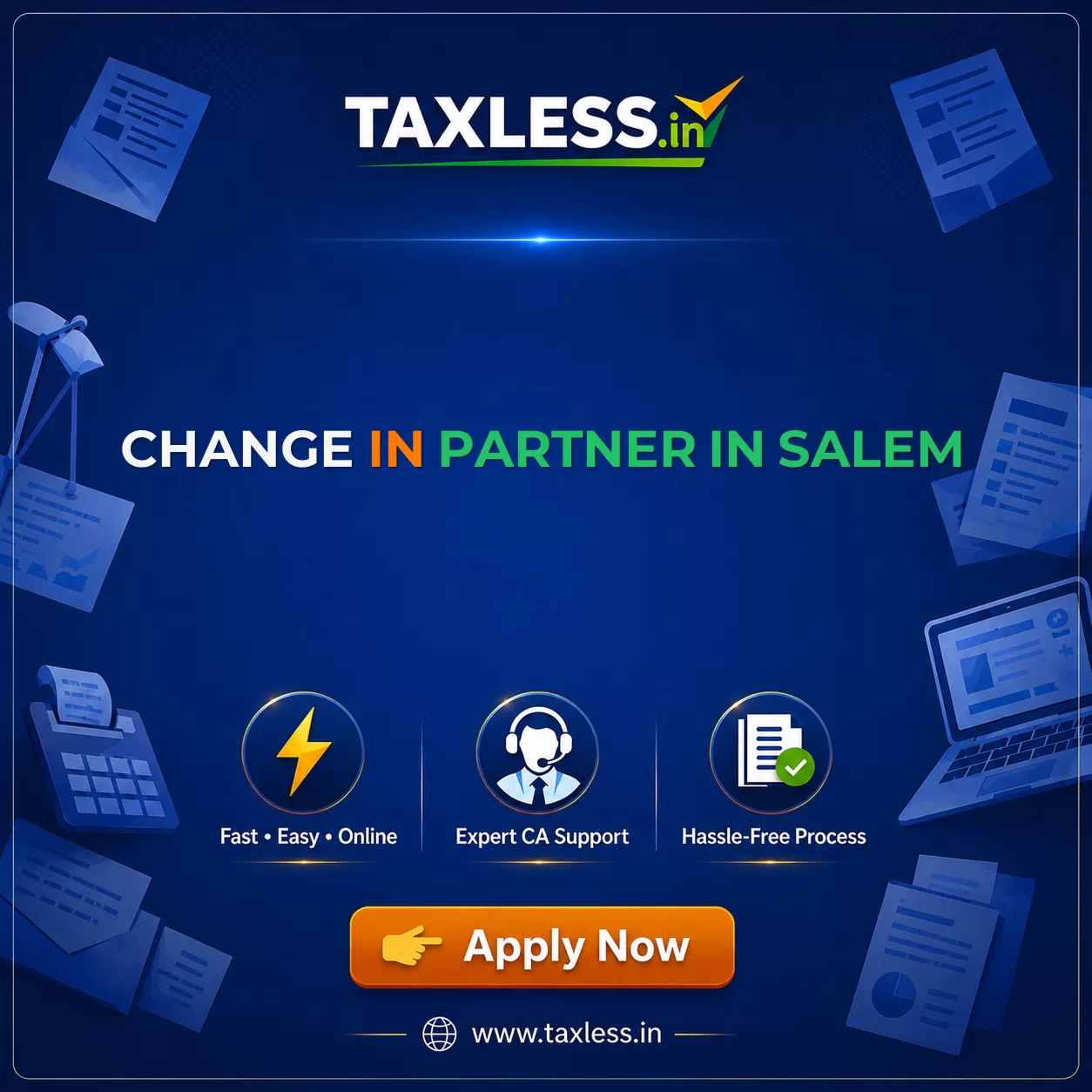 Change In Partner in Salem