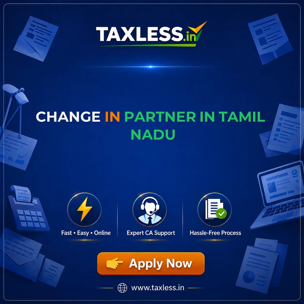 Change In Partner in Tamil Nadu