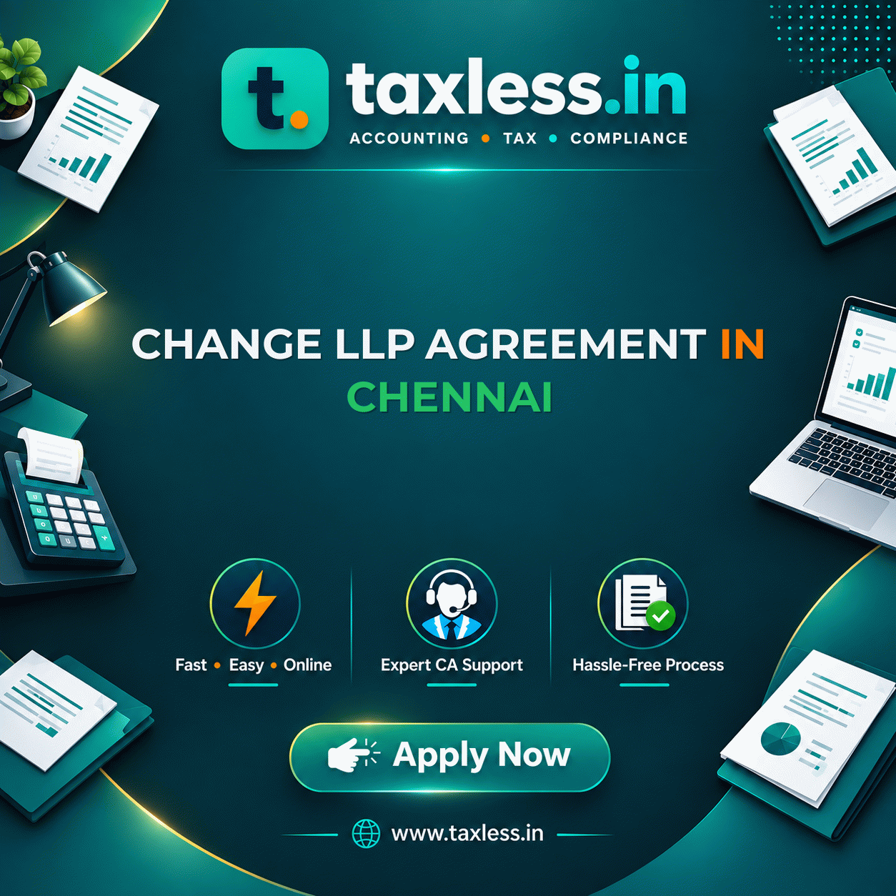 Change LLP Agreement in Chennai