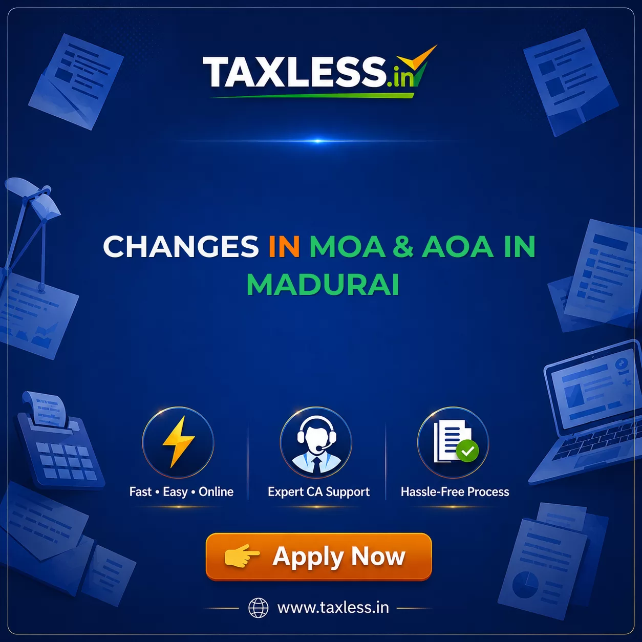 Changes In MoA & AoA in Madurai