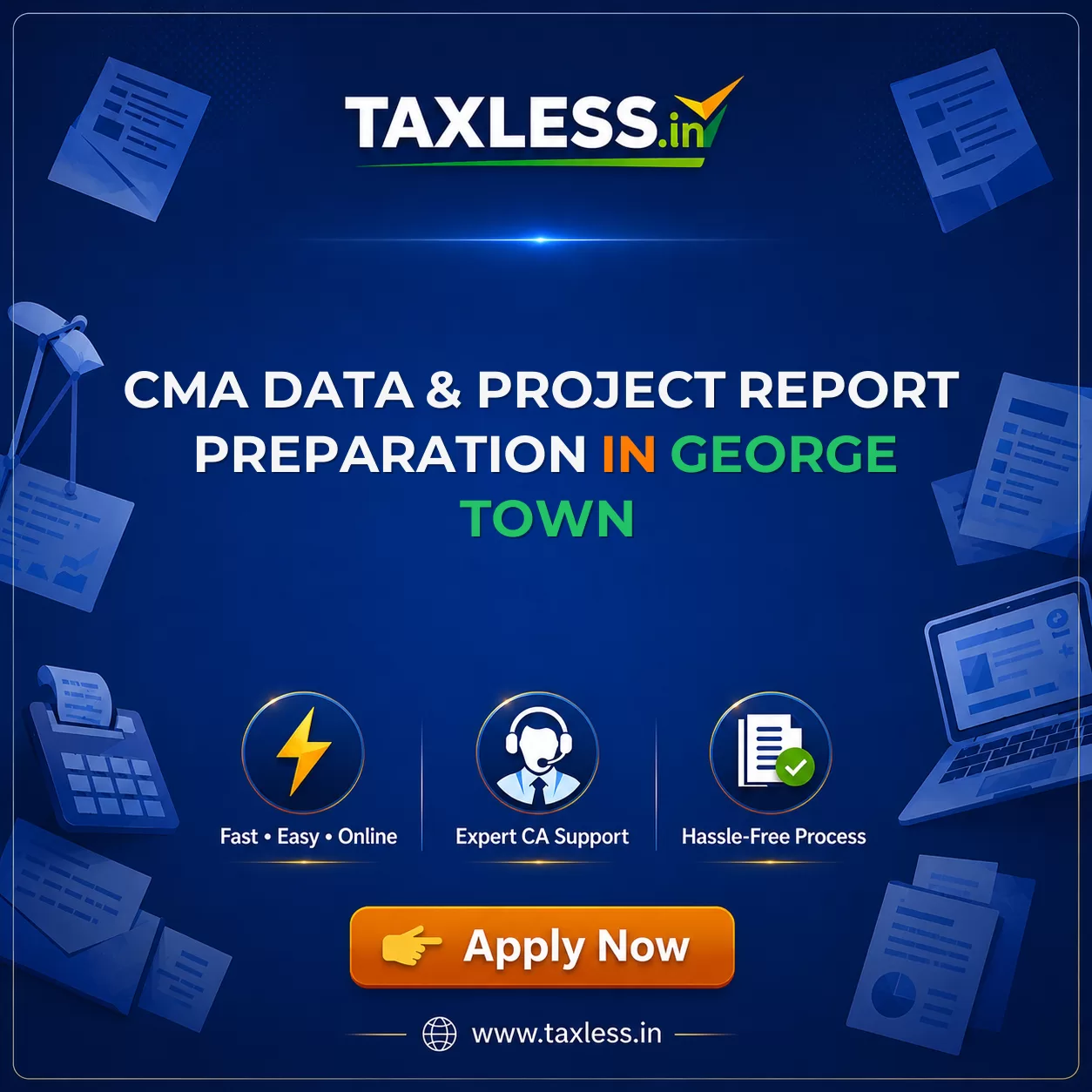 CMA Data & Project Report Preparation in George Town