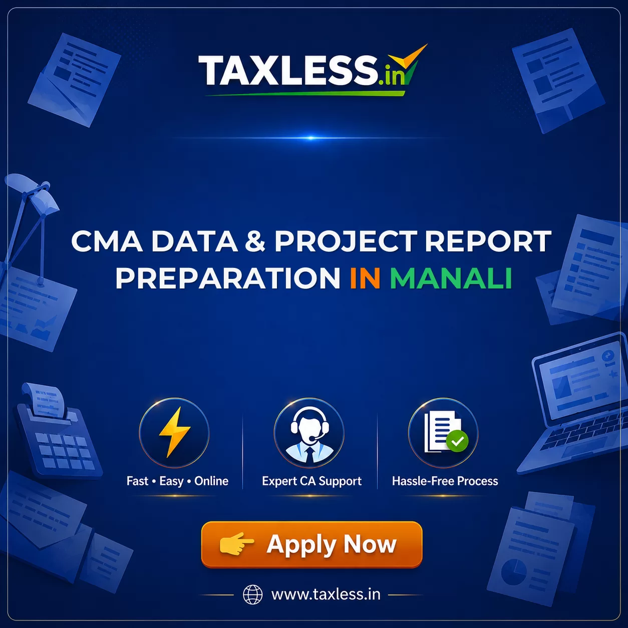 CMA Data & Project Report Preparation in Manali