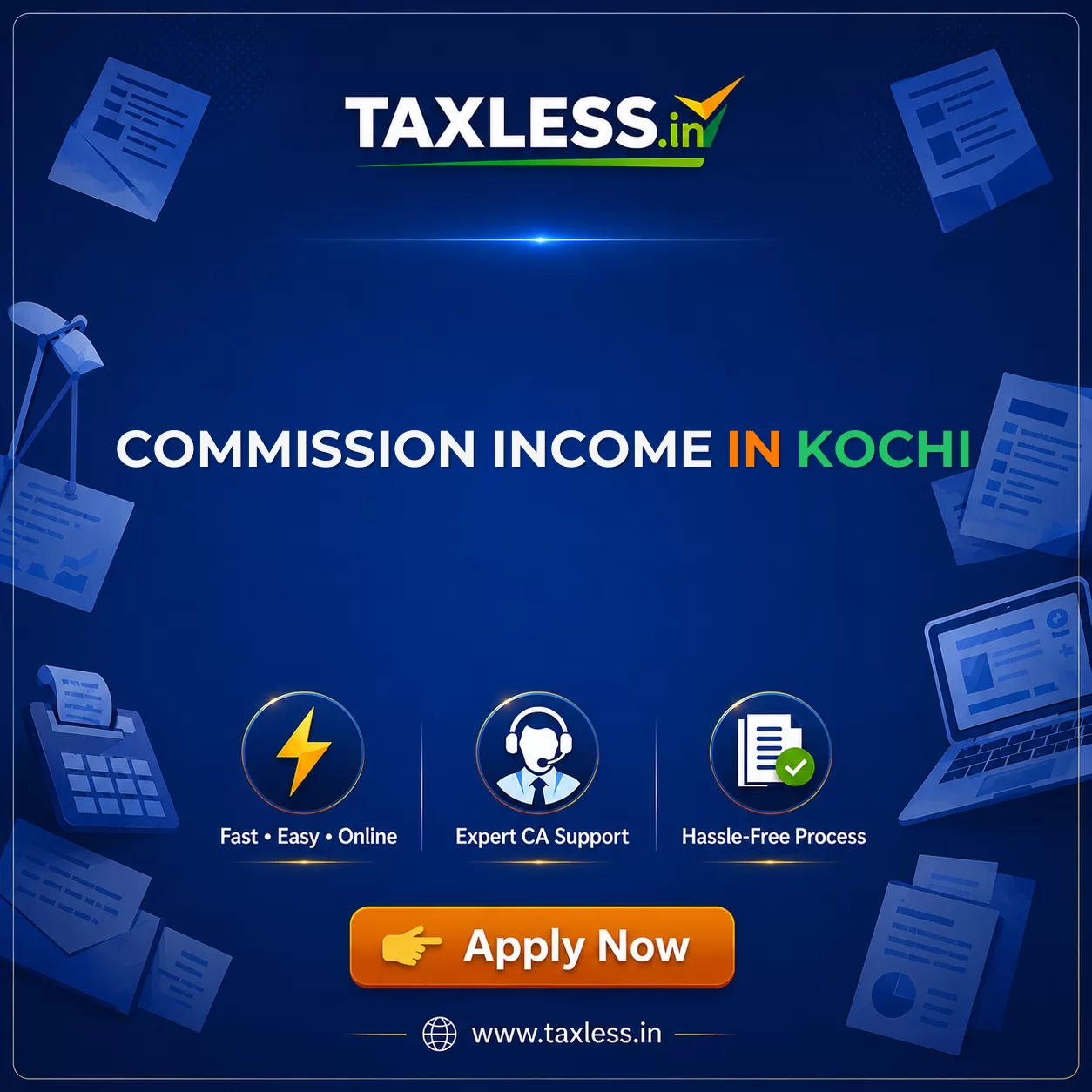Commission Income in Kochi