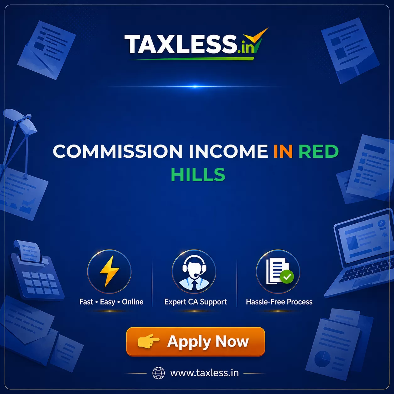 Commission Income in Red Hills
