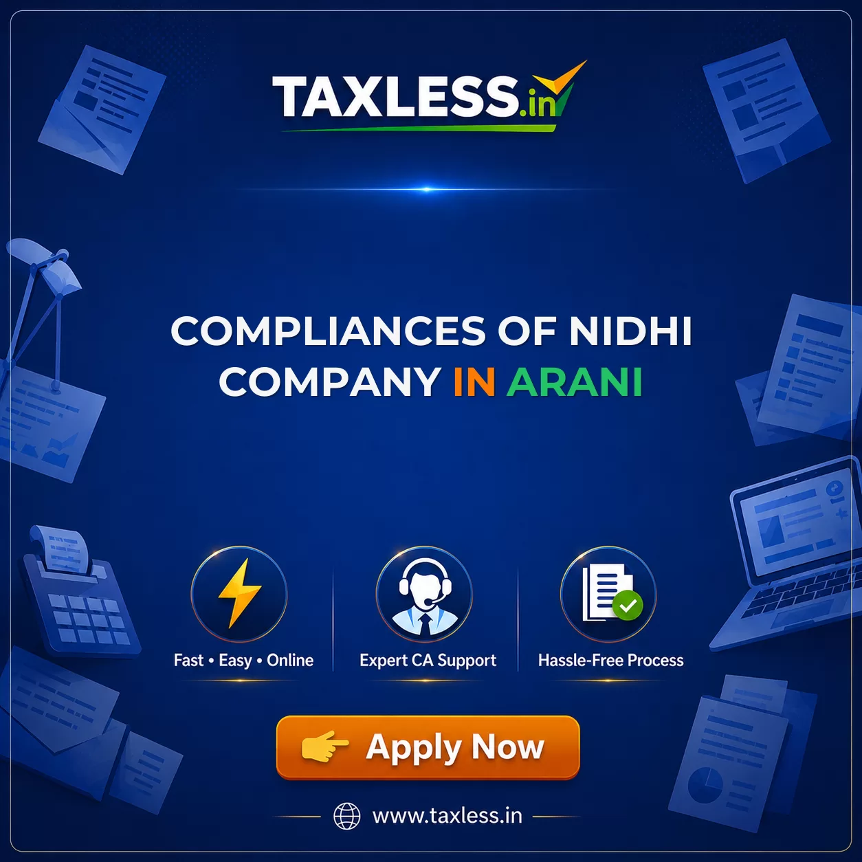 Compliances Of Nidhi Company in Arani