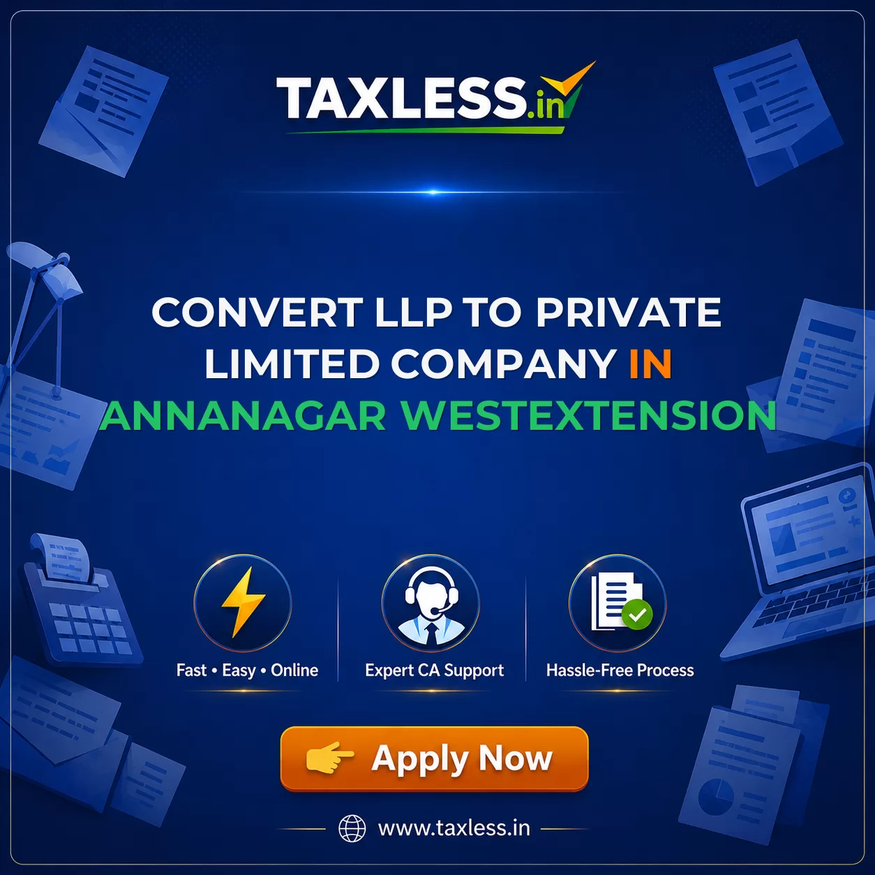 Convert LLP To Private Limited Company in Annanagar Westextension