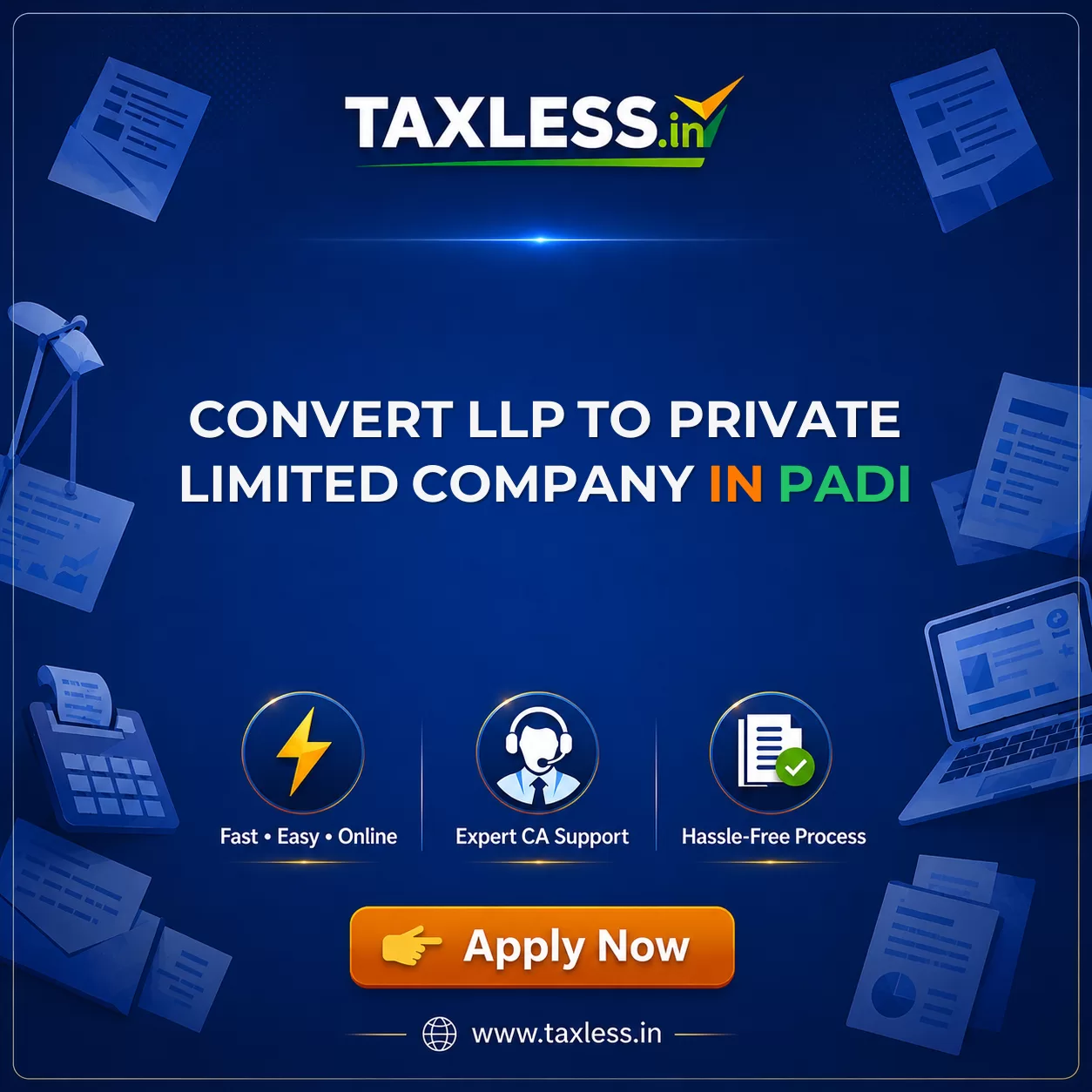 Convert LLP To Private Limited Company in Padi