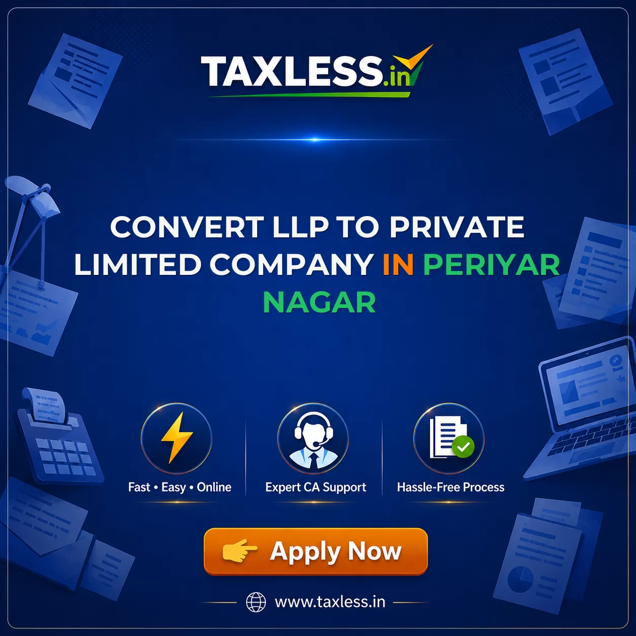 Convert LLP To Private Limited Company in Periyar Nagar