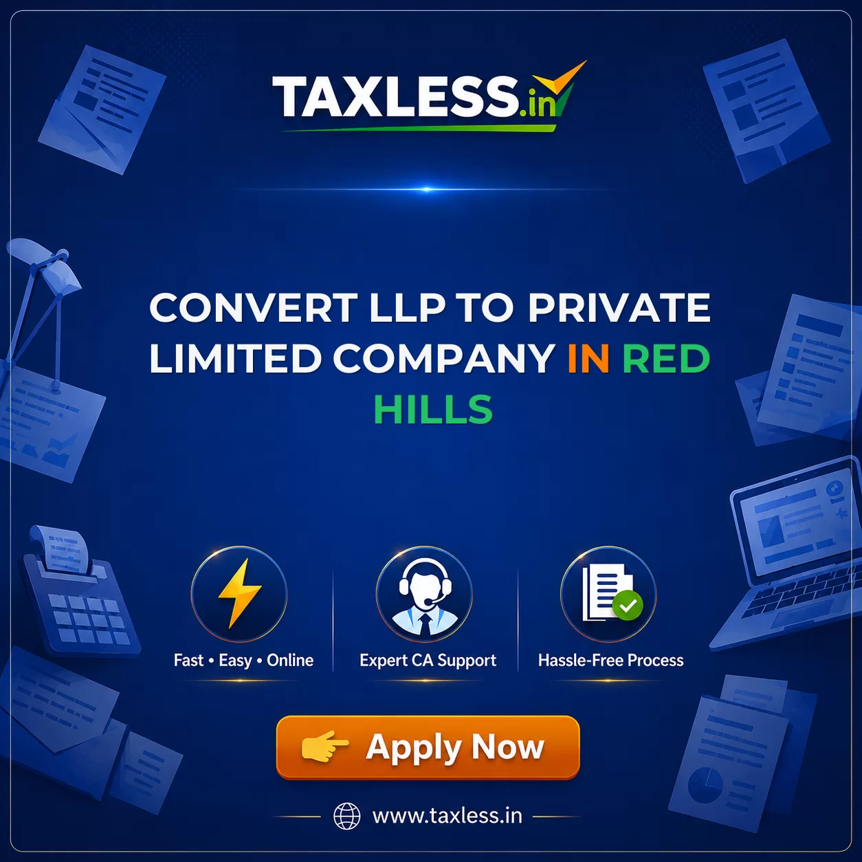 Convert LLP To Private Limited Company in Red Hills