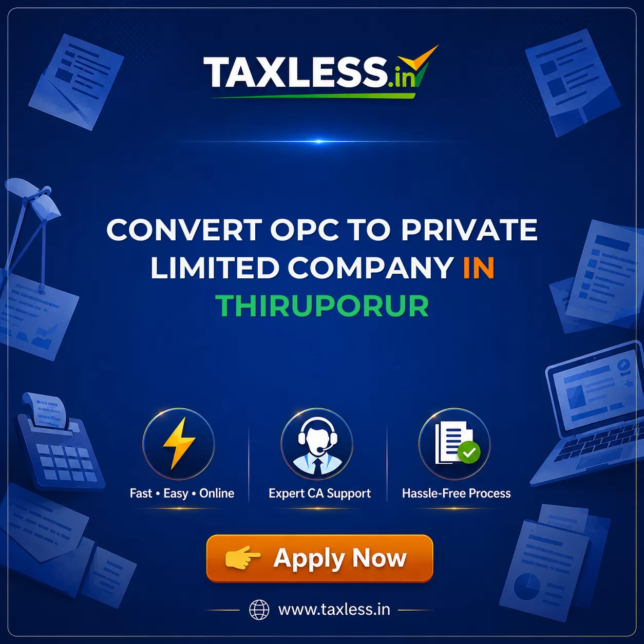 Convert OPC To Private Limited Company in Thiruporur