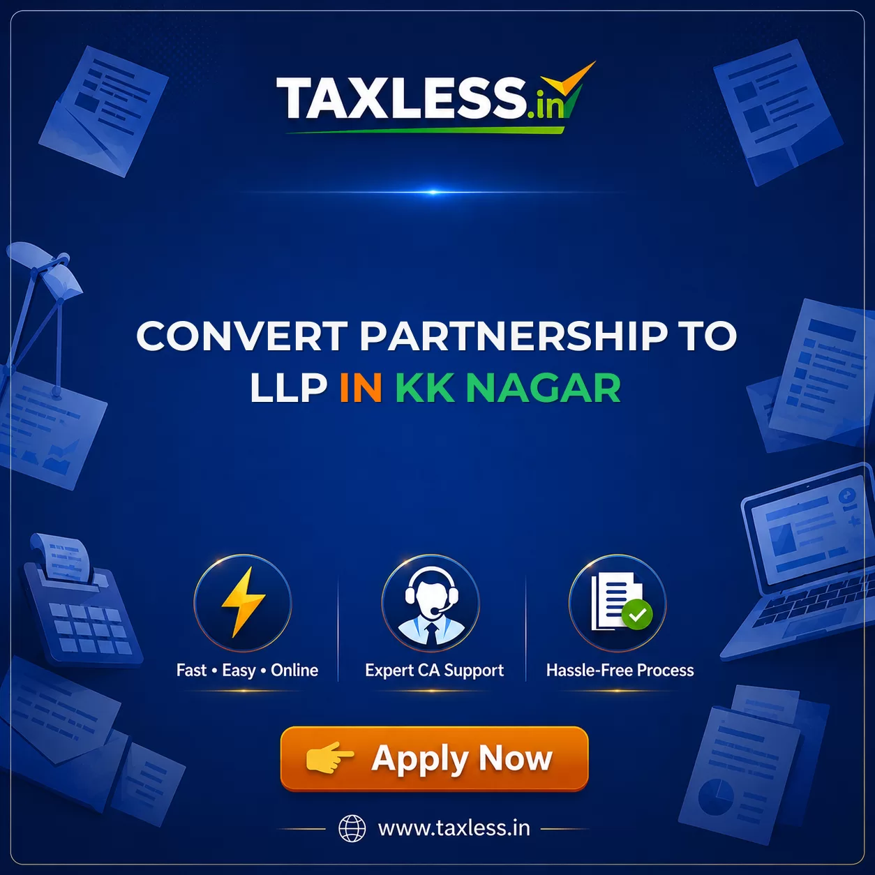 Convert Partnership To LLP in Kk Nagar