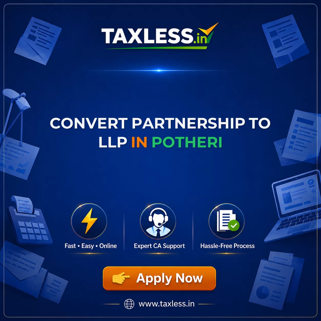 Convert Partnership To LLP in Potheri