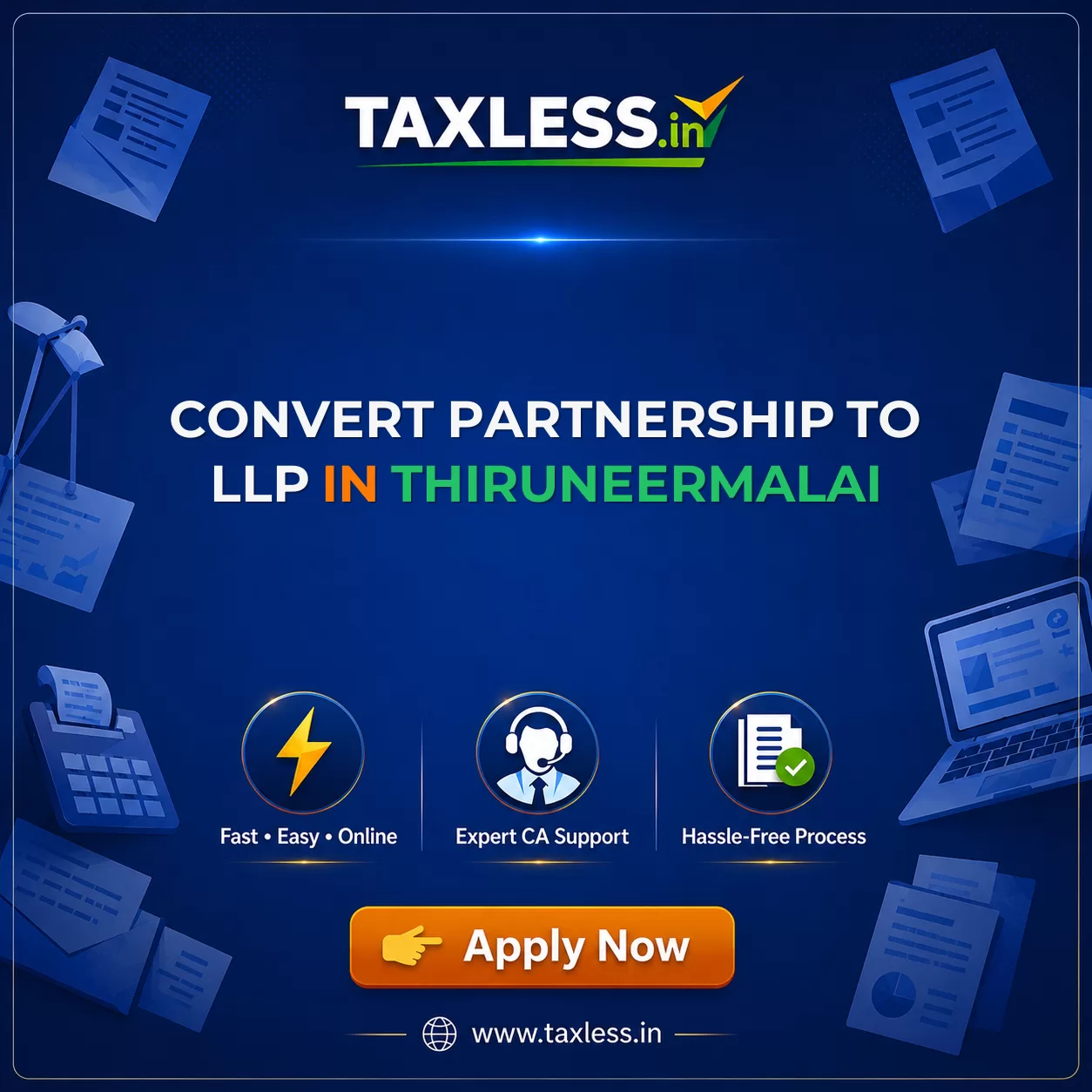 Convert Partnership To LLP in Thiruneermalai