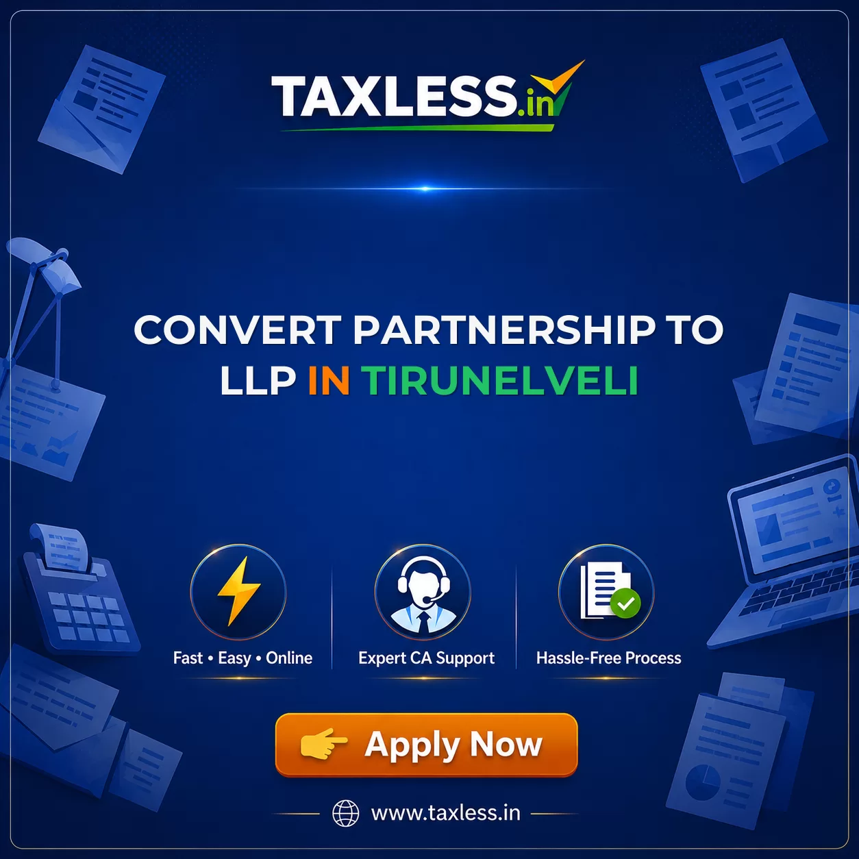 Convert Partnership To LLP in Tirunelveli