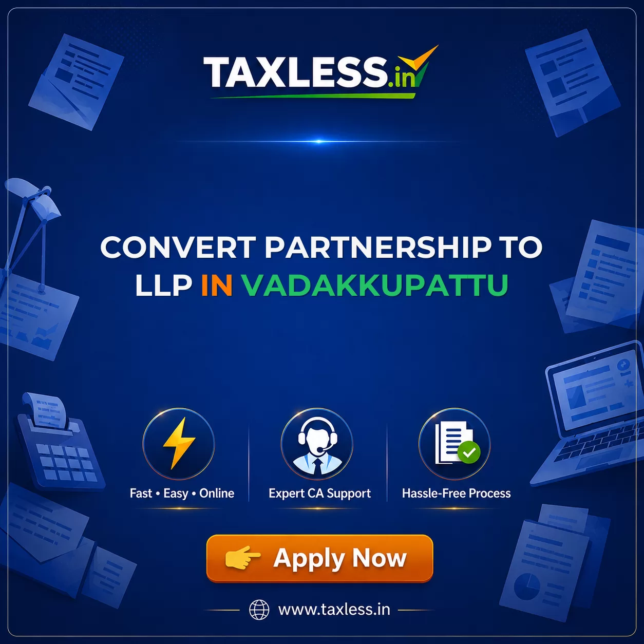 Convert Partnership To LLP in Vadakkupattu
