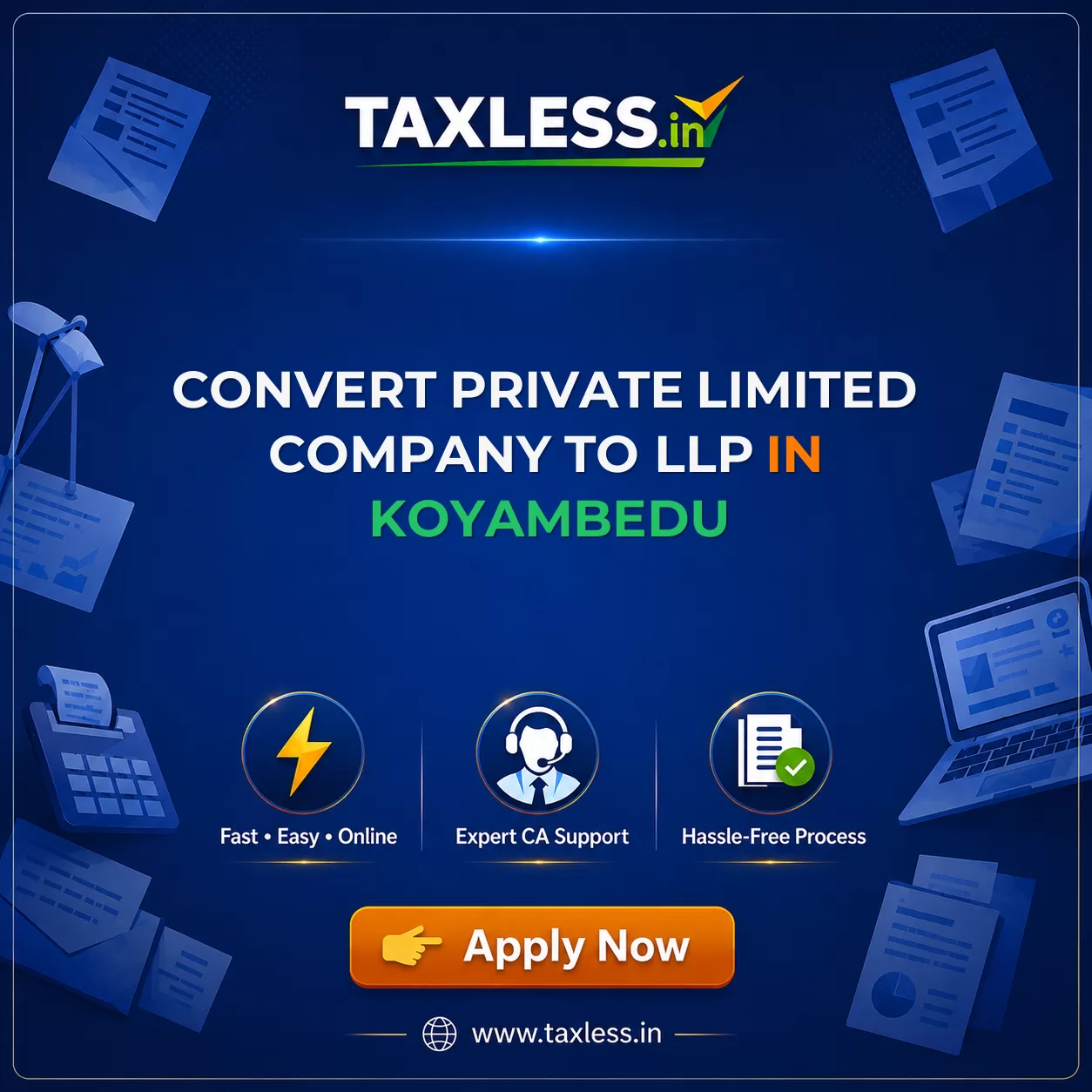 Convert Private Limited Company To LLP in Koyambedu