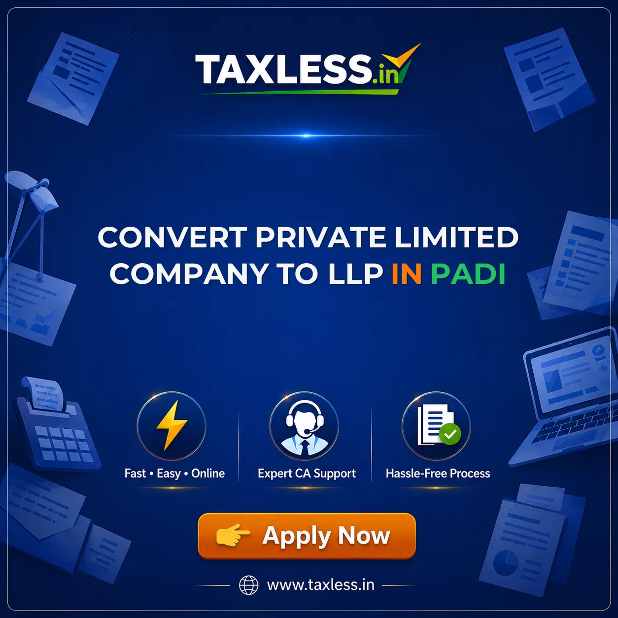 Convert Private Limited Company To LLP in Padi