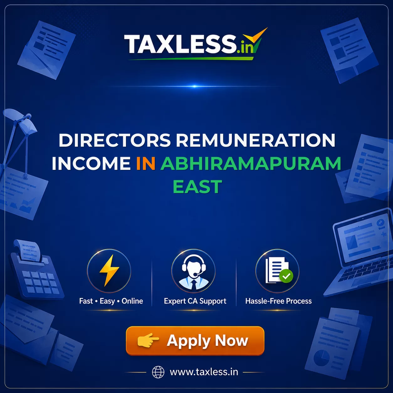 Directors Remuneration Income in Abhiramapuram East