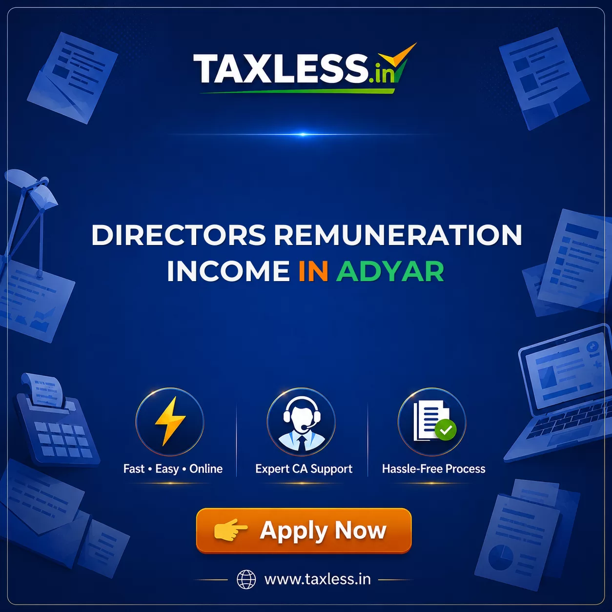 Directors Remuneration Income in Adyar