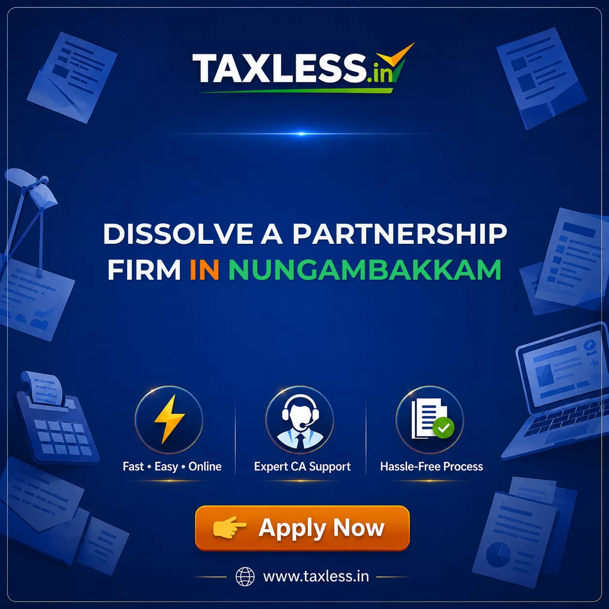 Dissolve A Partnership Firm in Nungambakkam