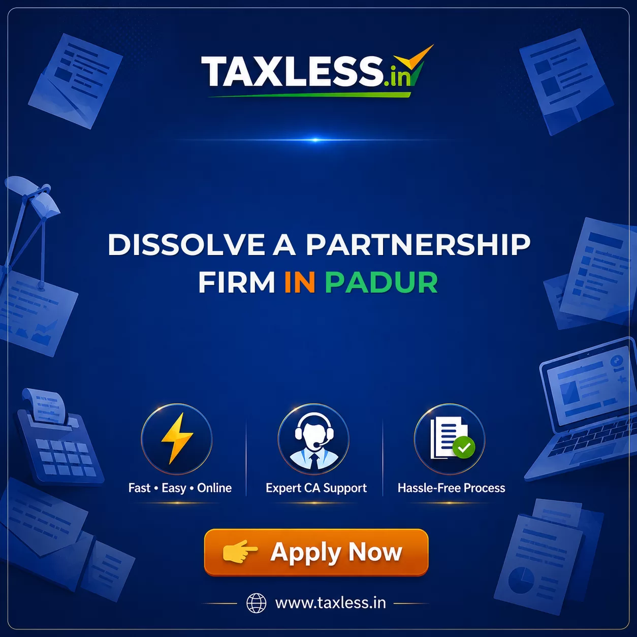 Dissolve A Partnership Firm in Padur
