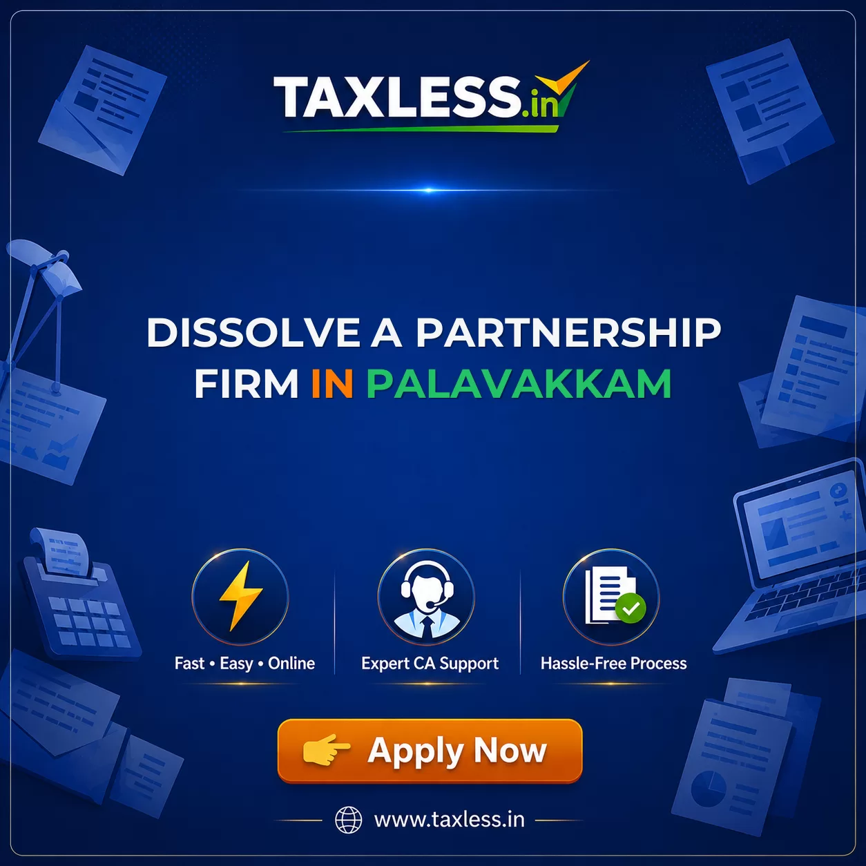 Dissolve A Partnership Firm in Palavakkam