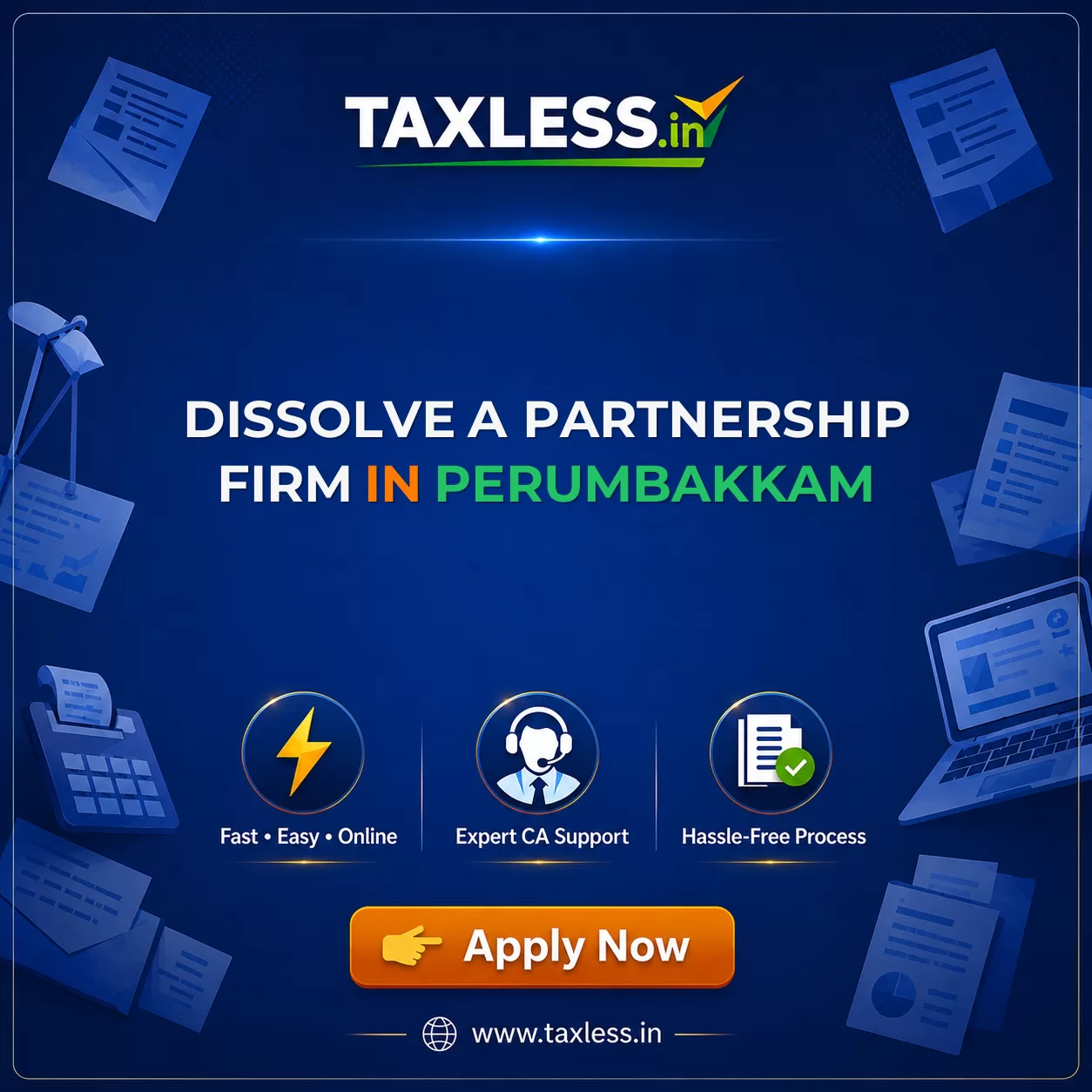 Dissolve A Partnership Firm in Perumbakkam
