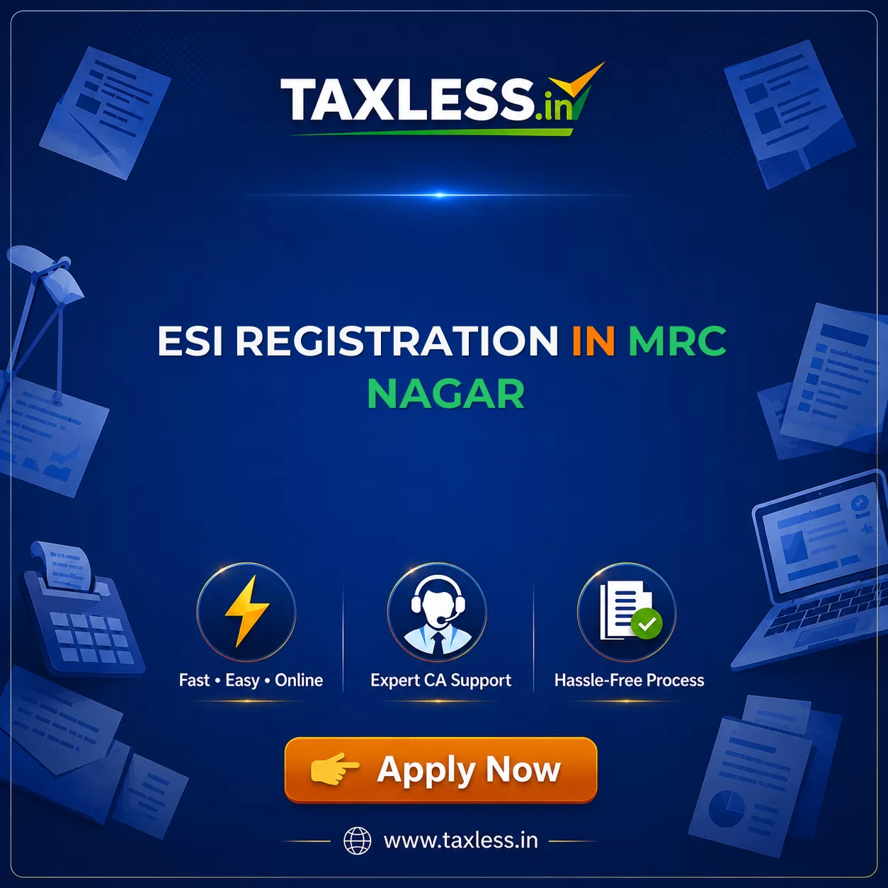ESI Registration in Mrc Nagar