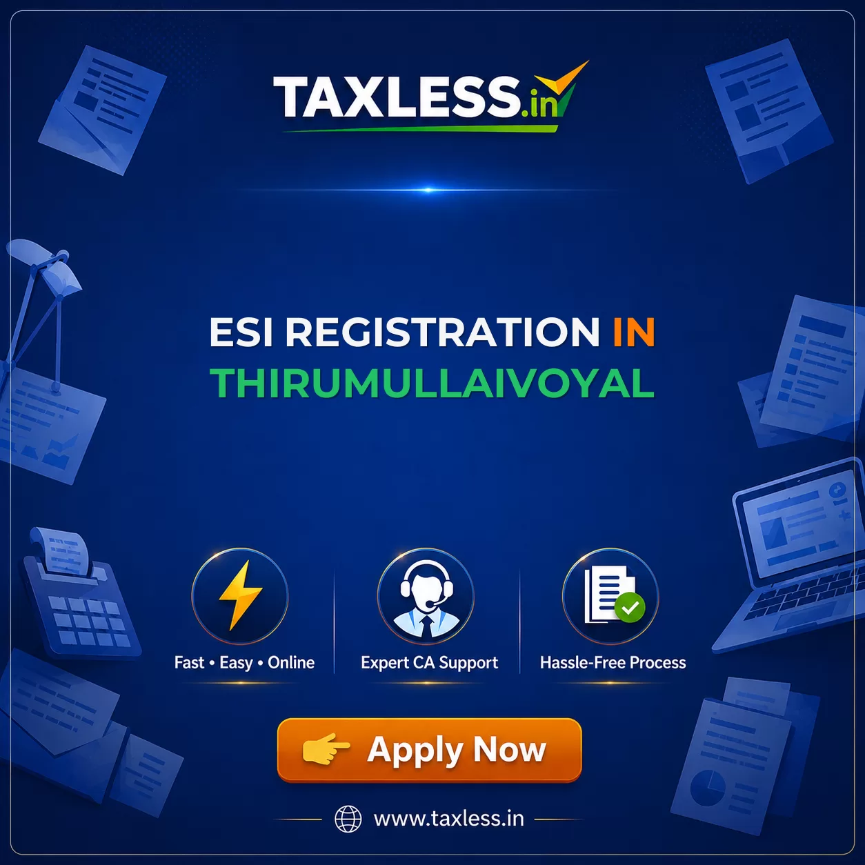 ESI Registration in Thirumullaivoyal