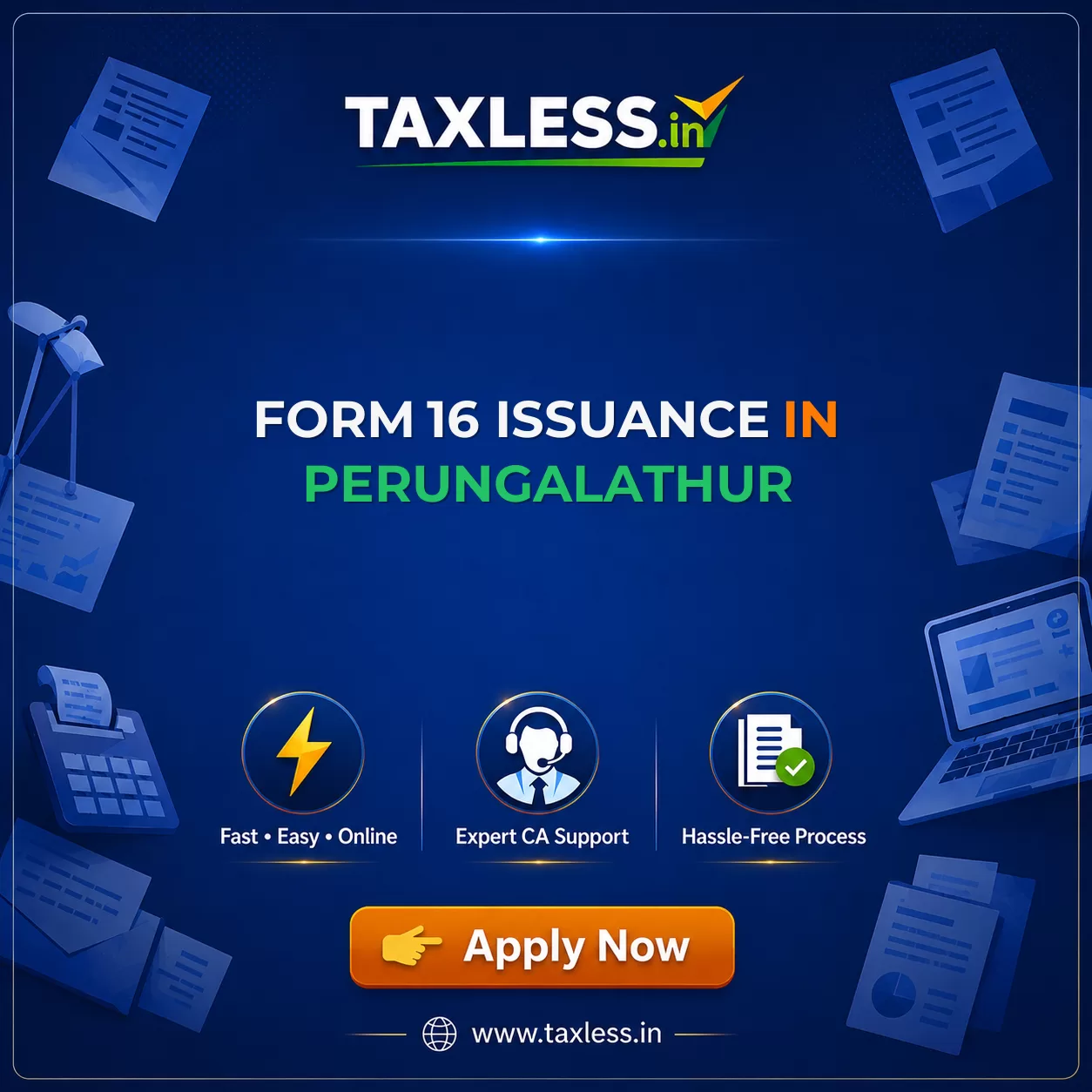 Form 16 Issuance in Perungalathur