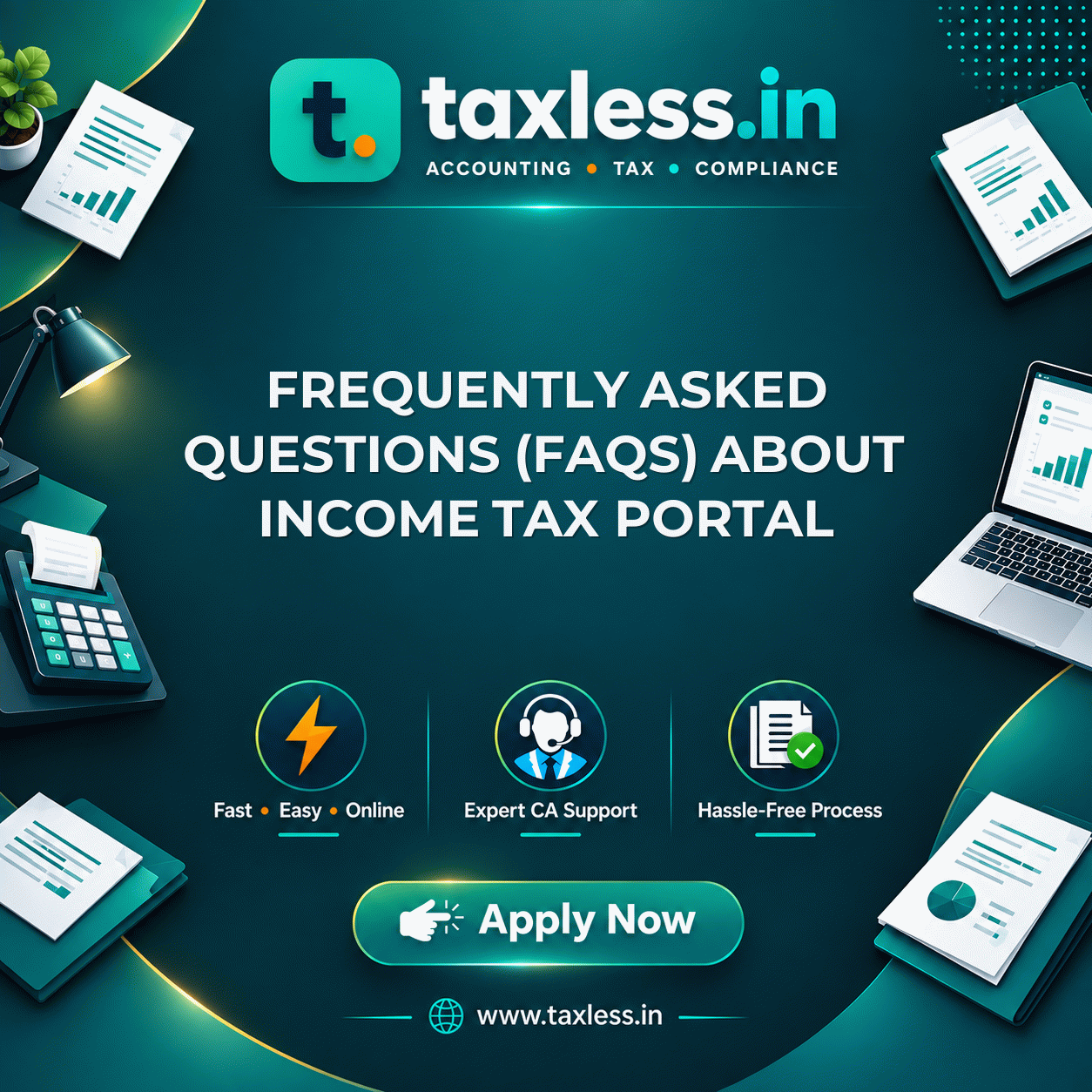 Frequently Asked Questions (FAQs) About Income Tax Portal