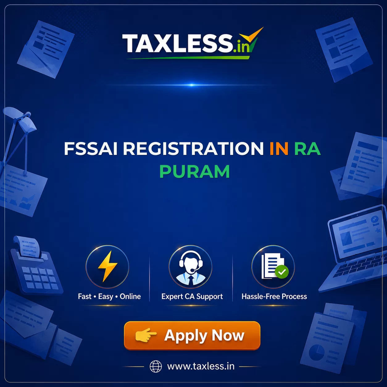 FSSAI Registration in Ra Puram